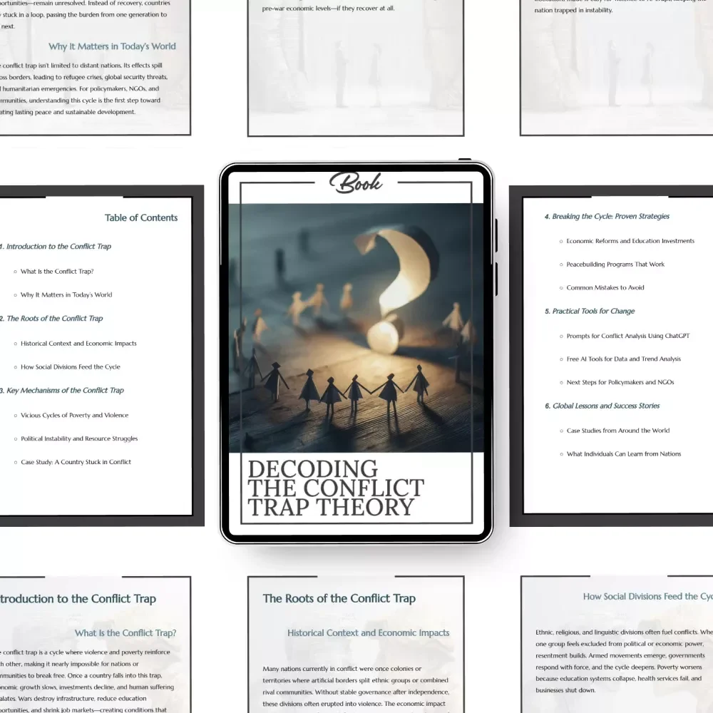 Decoding the Conflict Trap Theory eBook: Understand, Break & Solve the Conflict Trap Cycle for Global Change