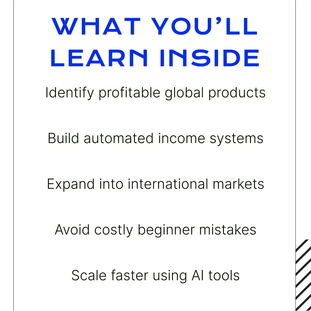 Your Quickstart Guide to Cross-Border eCommerce | Cross-border eCommerce for Automated Income Digital Download Guide for Building Global Online Business