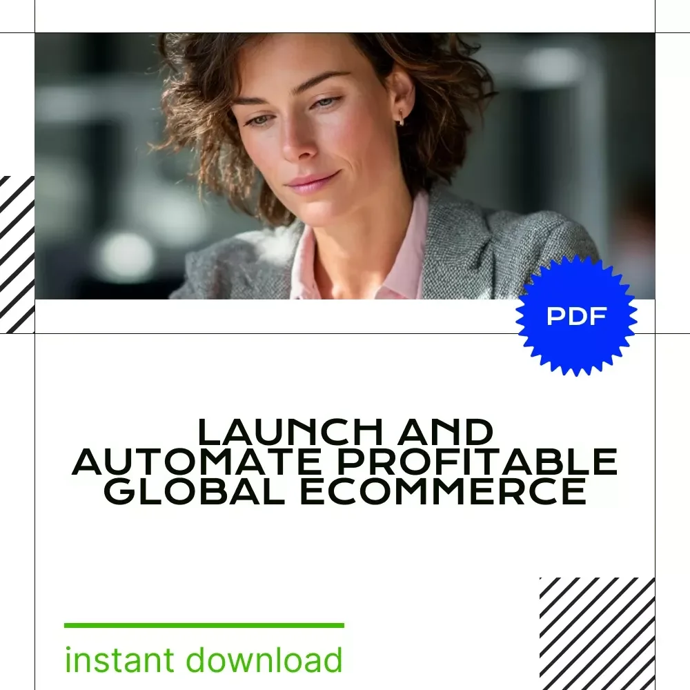 Your Quickstart Guide to Cross-Border eCommerce | Cross-border eCommerce for Automated Income Digital Download Guide for Building Global Online Business