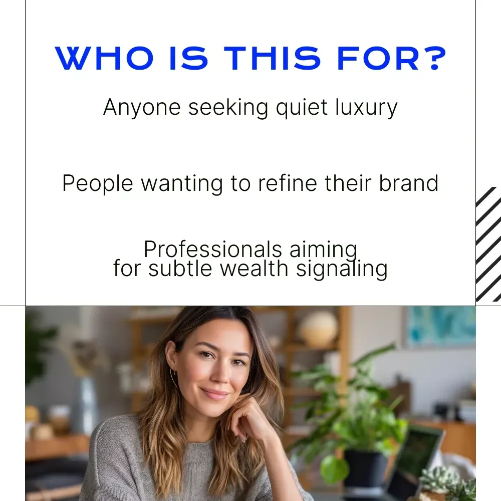 Wealth Signaling Mastery Checklist: Signal Smart, Not Loud – A Guide to Quiet Luxury and Subtle Success