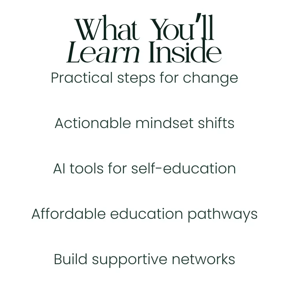 A Practical Guide to Understanding and Overcoming Generational Poverty: Empower Your Future with Actionable Steps