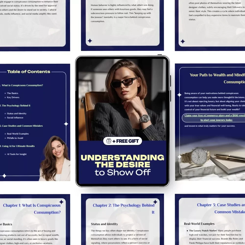 Understanding the Desire to Show Off – A Practical Guide to Conspicuous Consumption Psychology, Status, Identity & Social Influence Insights