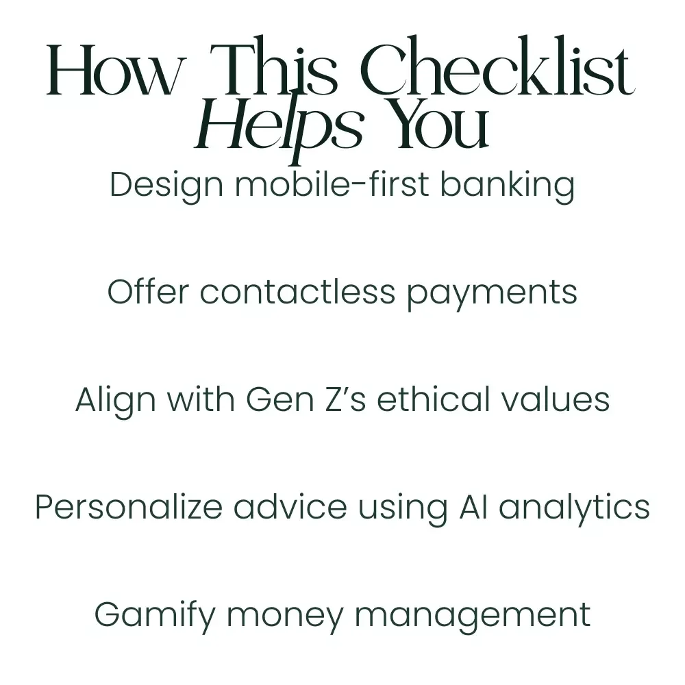 Gen Z Banking Success Checklist: Build a Future-Ready Banking Experience