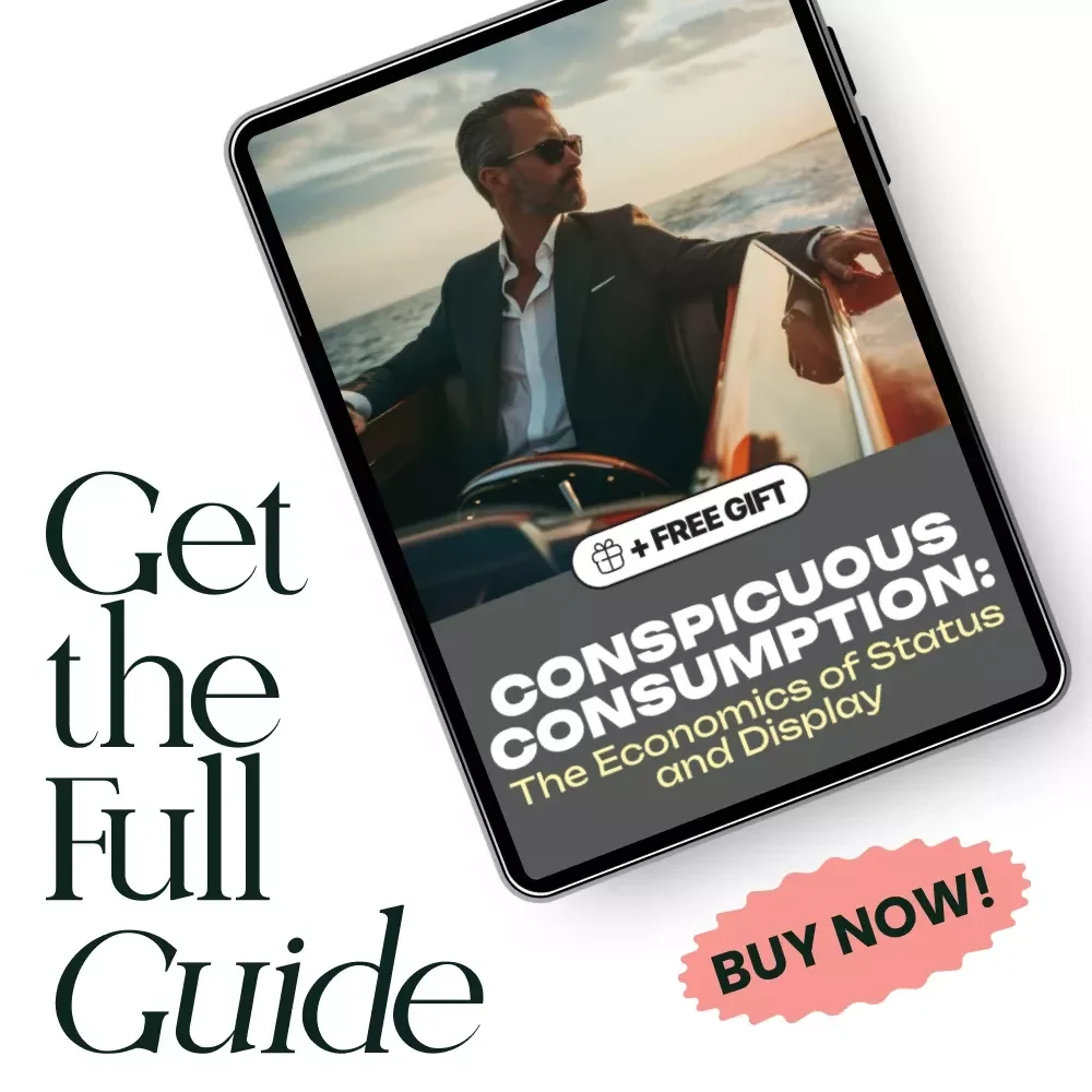 Conspicuous Consumption: The Economics of Status and Display – A Practical Guide to Conspicuous Consumption in Economics, Luxury Markets & Consumer Behavior Insights