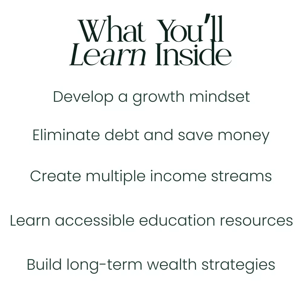 A Practical Guide to Escaping Poverty: How to Break the Cycle and Build Financial Freedom