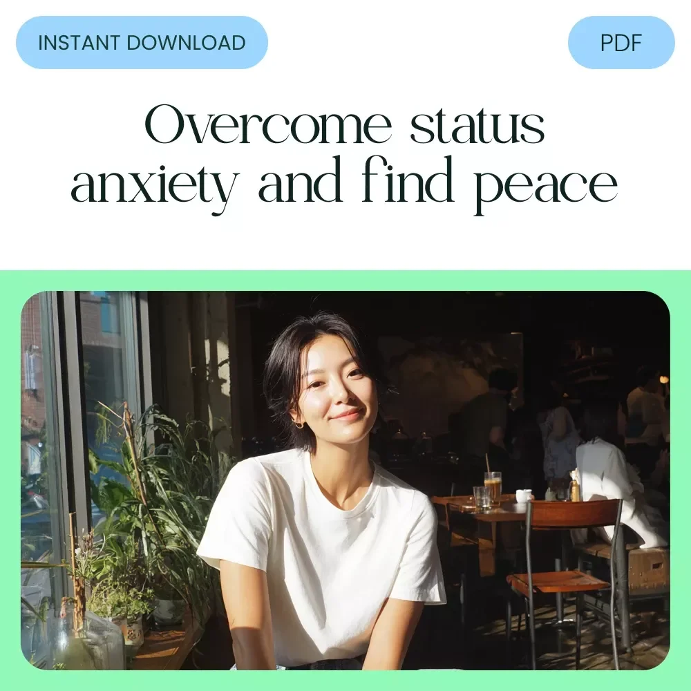 The Status Anxiety Freedom Checklist: Your Path to Peace - Digital Download for Overcoming Status Anxiety