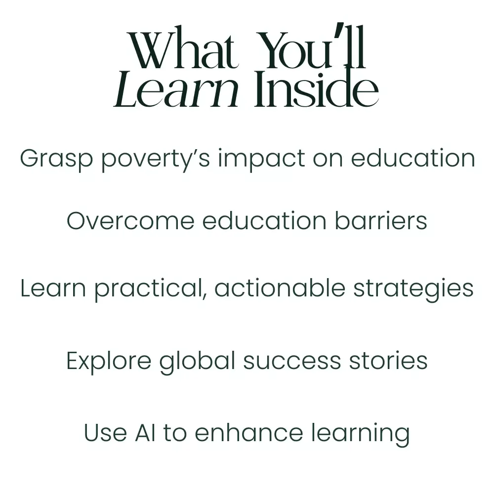 Understanding the Impact of Poverty on Education | Comprehensive eBook Guide on Poverty and Education