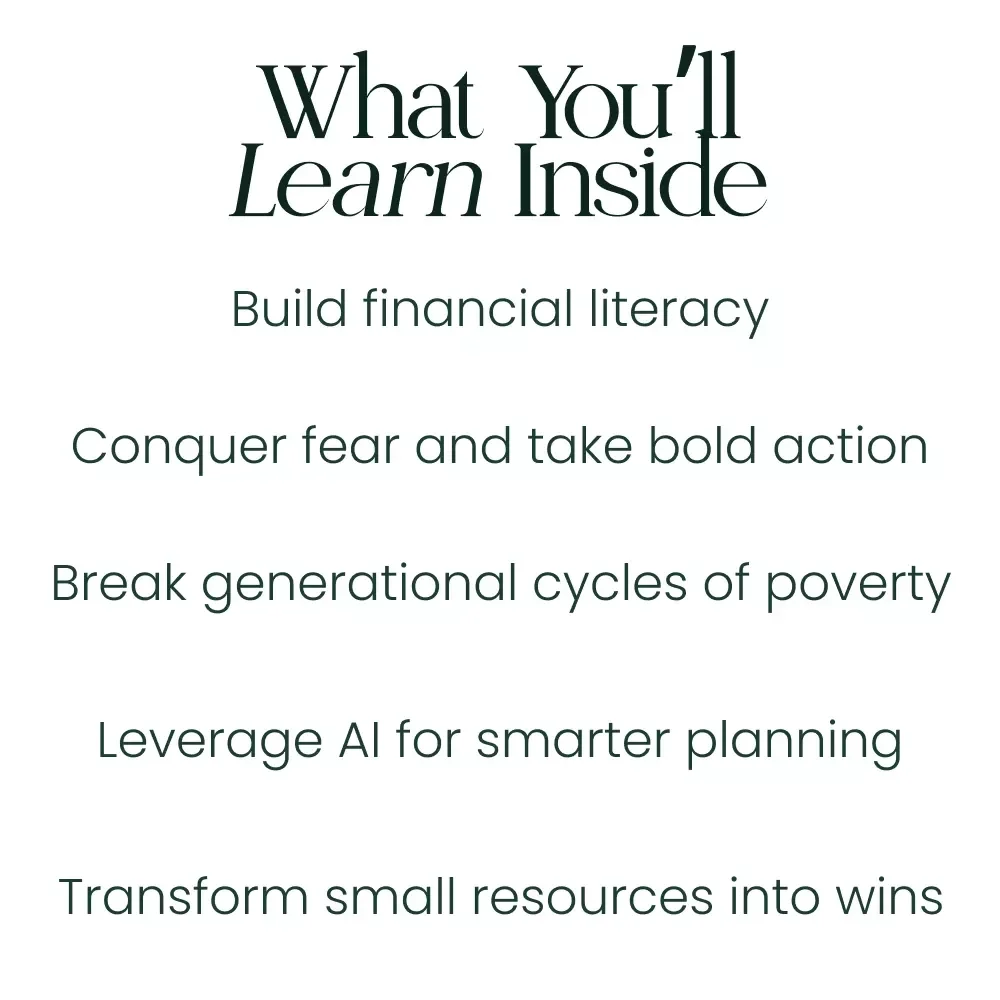 Breaking Free: 4 Poverty Traps and How to Escape Them - Transform Your Financial Future with This Empowering eBook