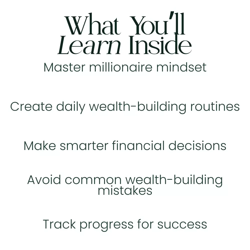 Habits That Build Real Success: A Wealthy Habits Guide for Personal Growth and Financial Freedom