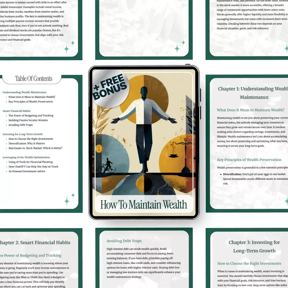 How to Maintain Wealth: A Comprehensive Guide to Financial Stability and Growth
