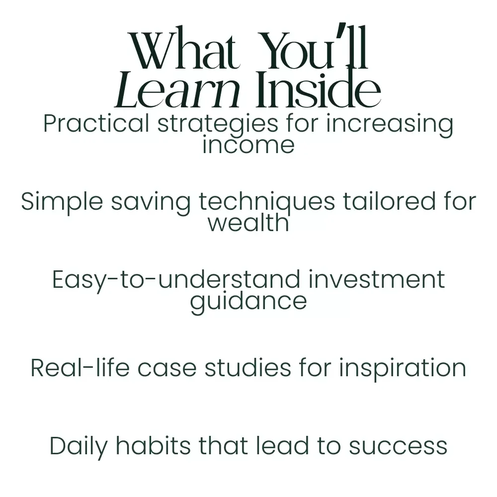 Your No-Fluff Guide to Building Real Wealth: The Simple Blueprint to Make a Million Dollars