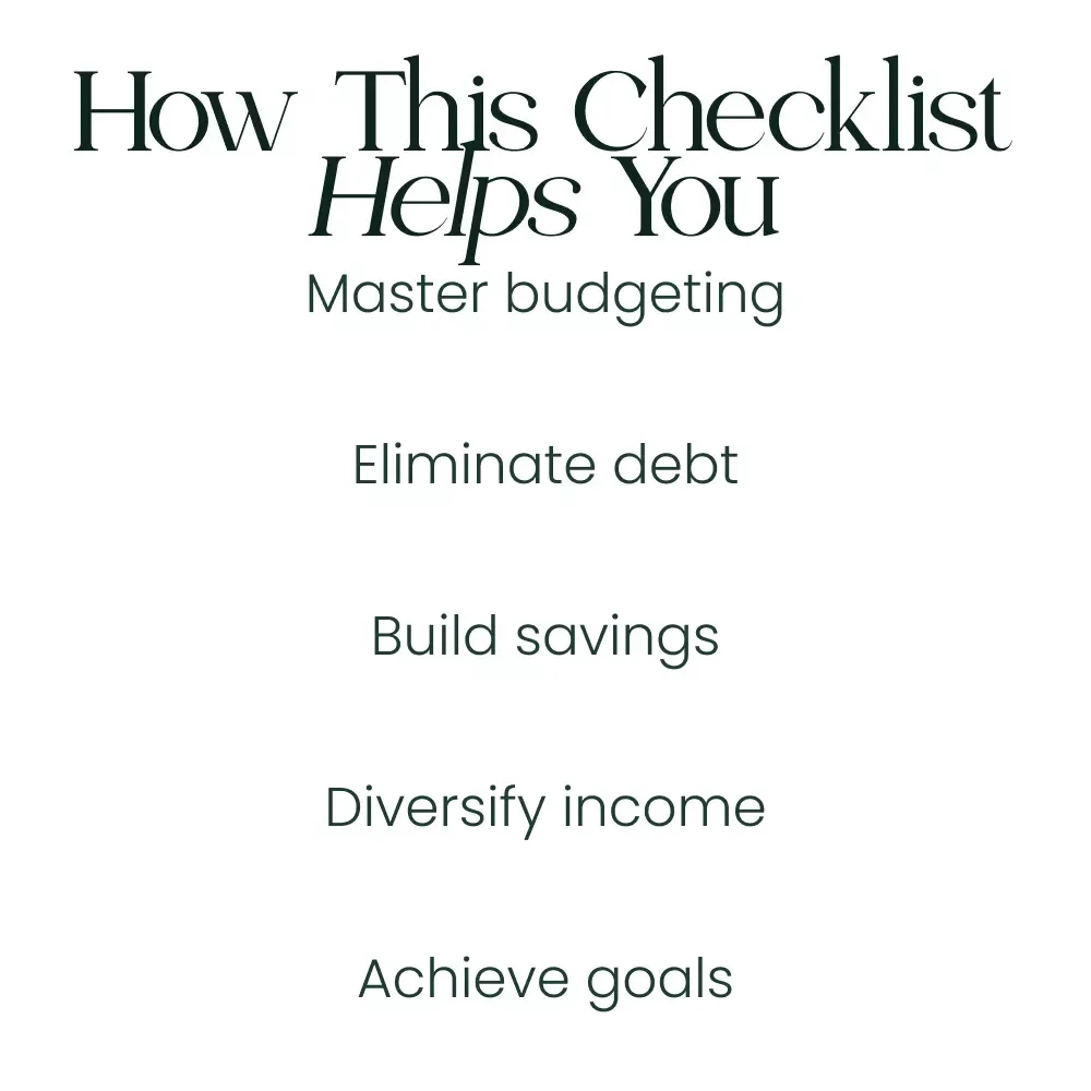 Your Actionable Financial Stability Checklist: A Practical Guide to Overcoming High-Income Financial Insecurity