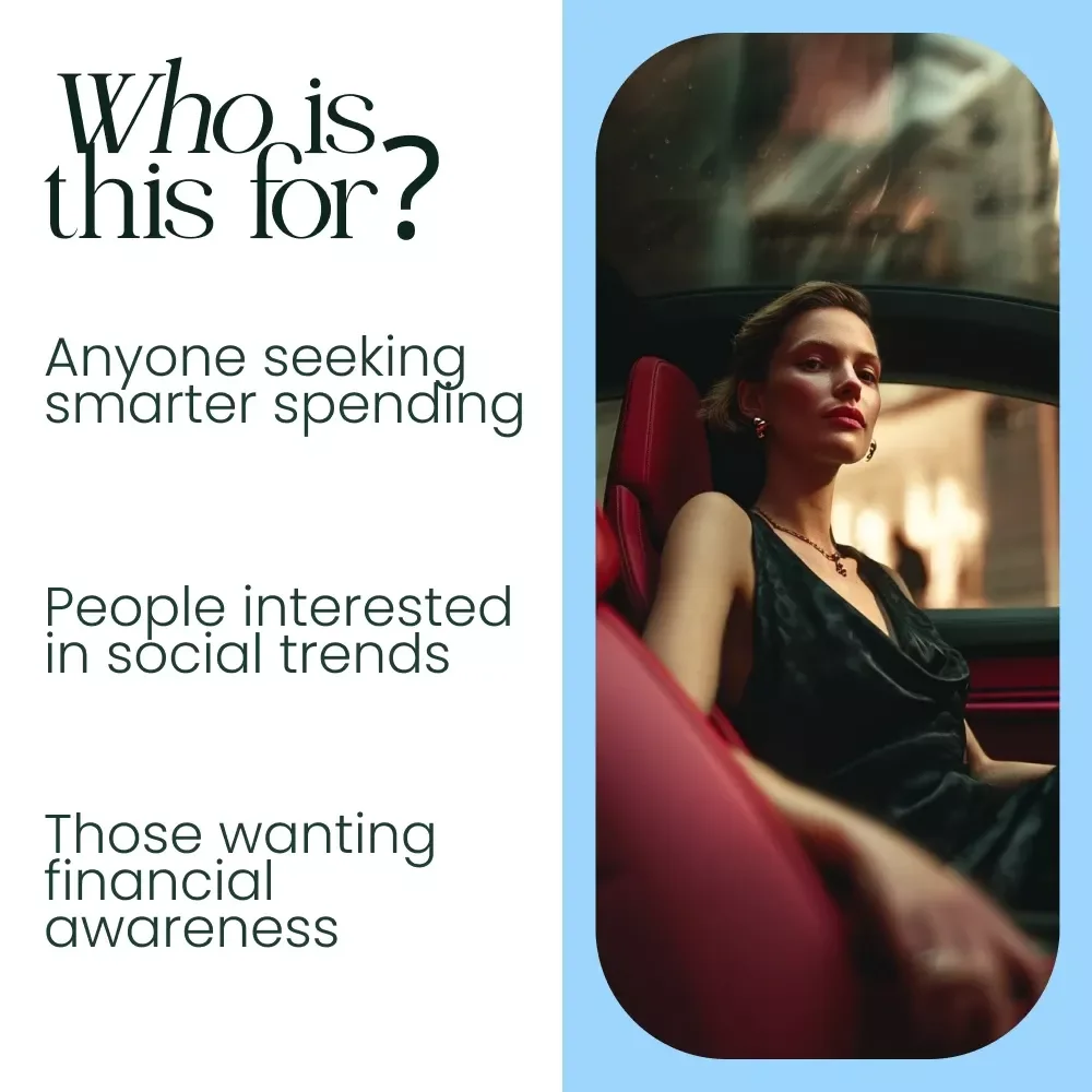 A Quick Guide to Understanding and Recognizing Conspicuous Consumption - Digital Download Checklist
