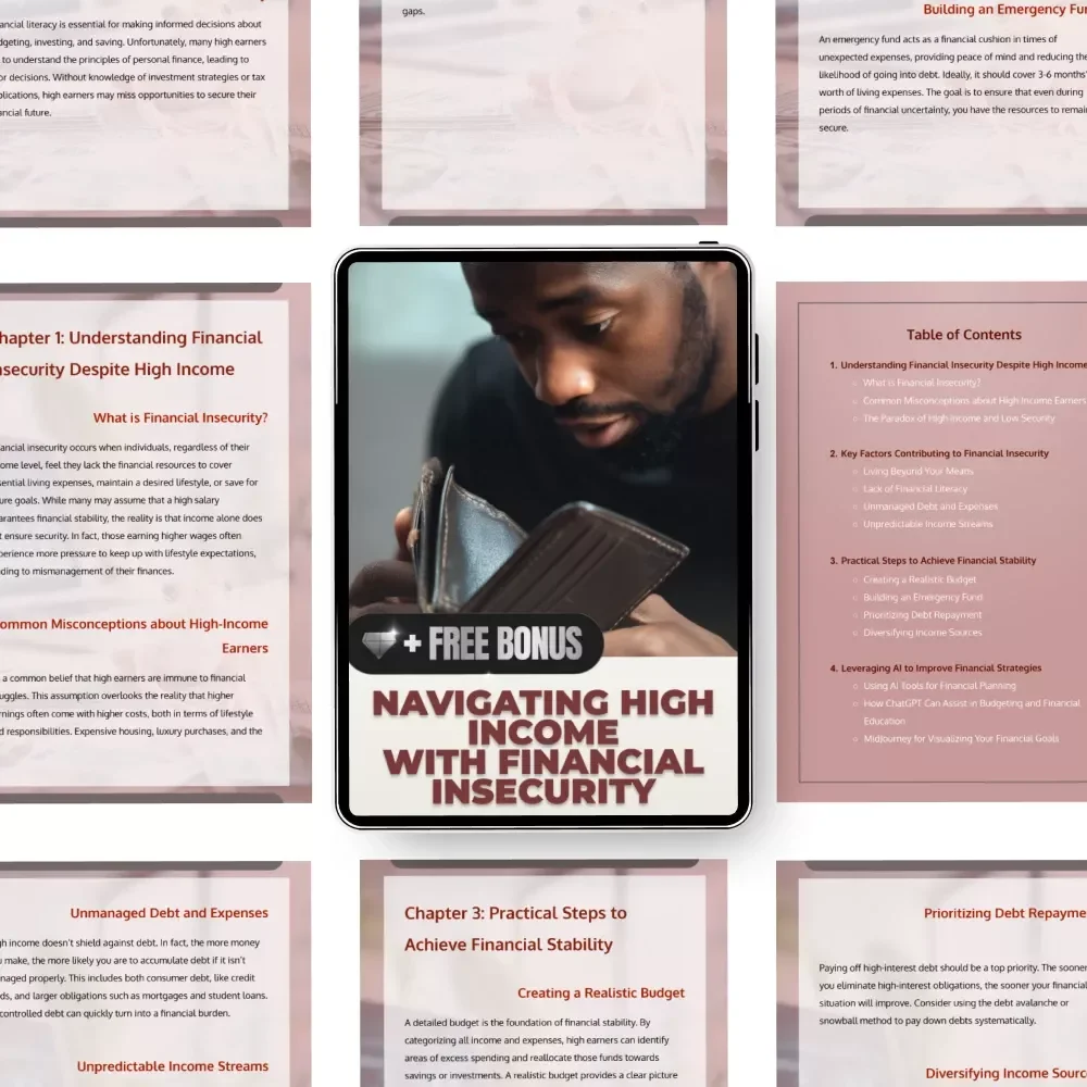 Navigating High Income with Financial Insecurity: A Practical Guide to Achieving Financial Stability