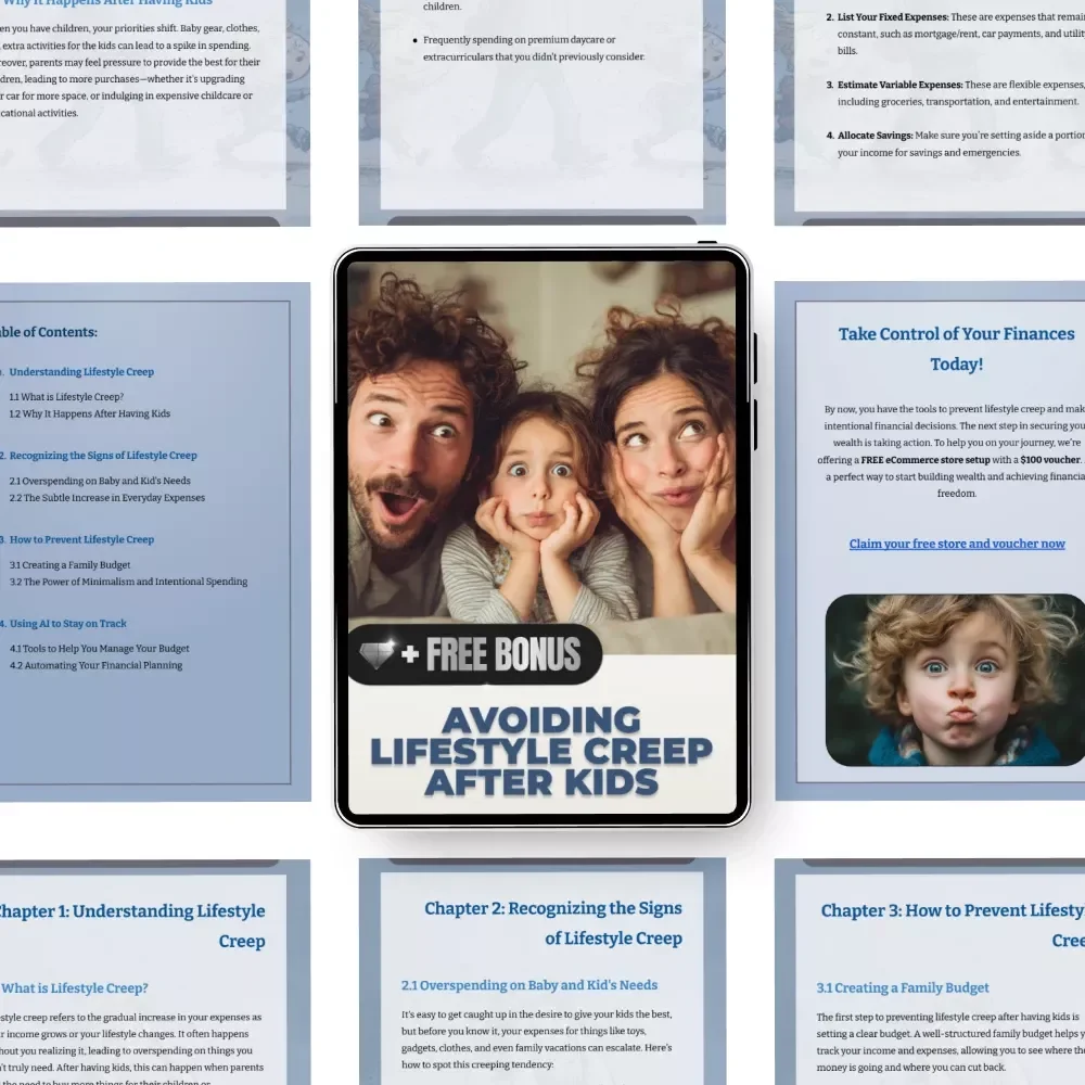 Avoiding Lifestyle Creep After Kids: The Essential Guide to Managing Family Finances