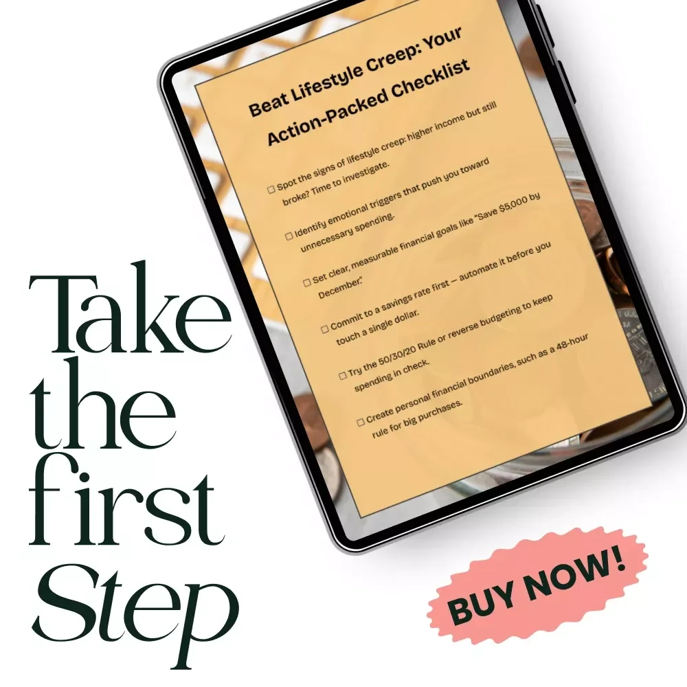 Beat Lifestyle Creep: Your Action-Packed Checklist – Take Control of Your Finances Today!
