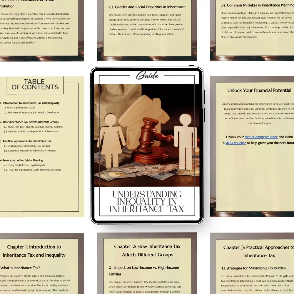 Understanding Inequality in Inheritance Tax - Guide on Wealth Distribution, Tax Strategies & Estate Planning