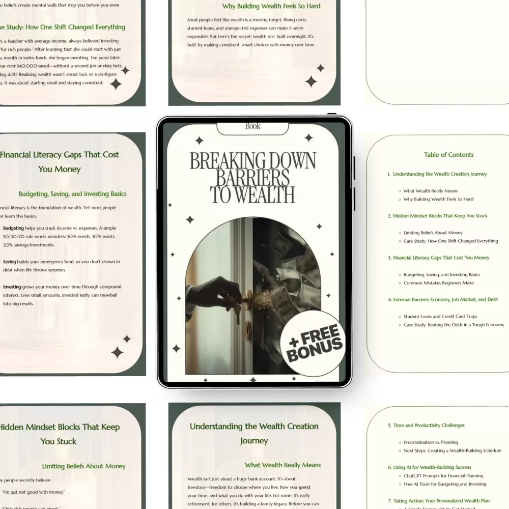Breaking Down Barriers to Wealth: Unlock Your Path to Financial Freedom with This Comprehensive Guide