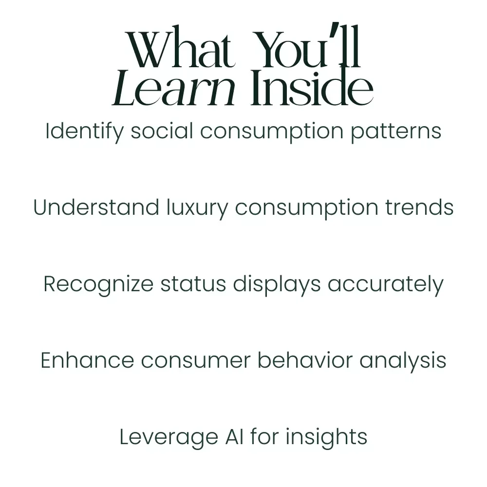 Conspicuous Consumption: Understanding the Social Phenomenon - A Comprehensive Guide to the Social Trend of Wealth Display