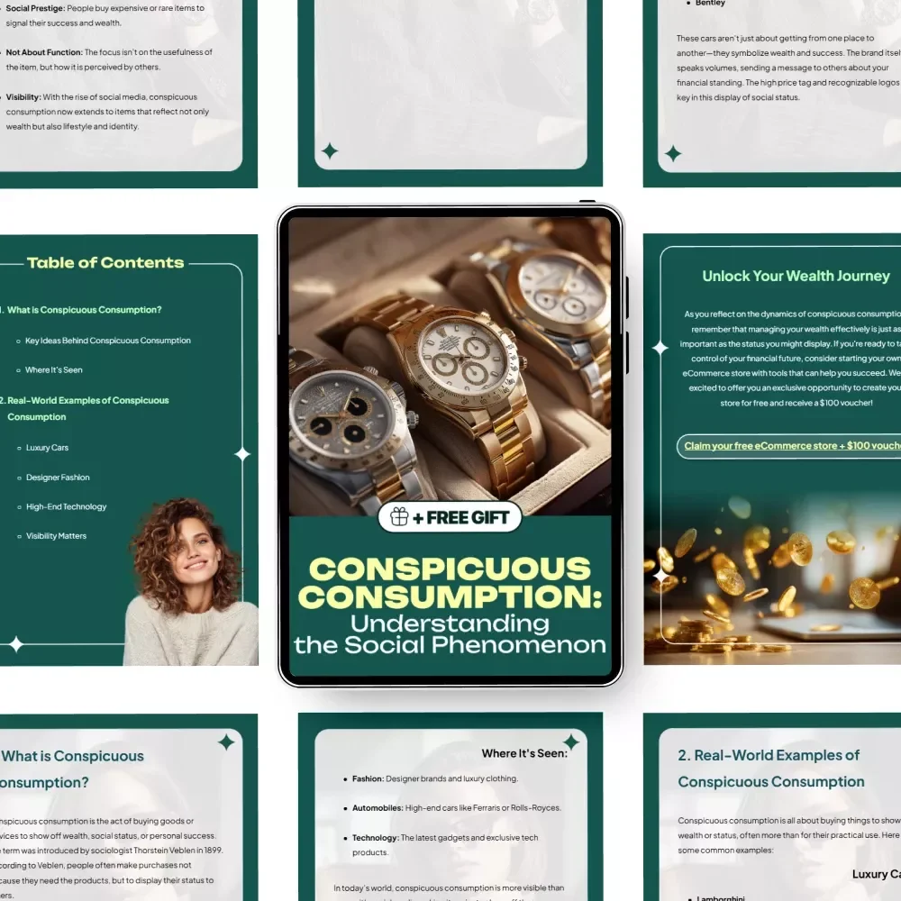 Conspicuous Consumption: Understanding the Social Phenomenon - A Comprehensive Guide to the Social Trend of Wealth Display