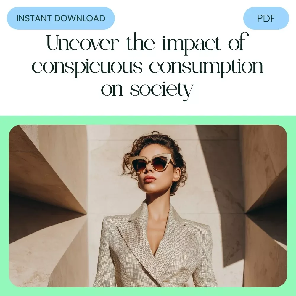 Conspicuous Consumption: Understanding the Social Phenomenon - A Comprehensive Guide to the Social Trend of Wealth Display