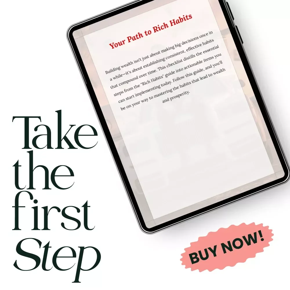 Your Path to Rich Habits: The Essential Checklist for Building Wealth and Financial Success