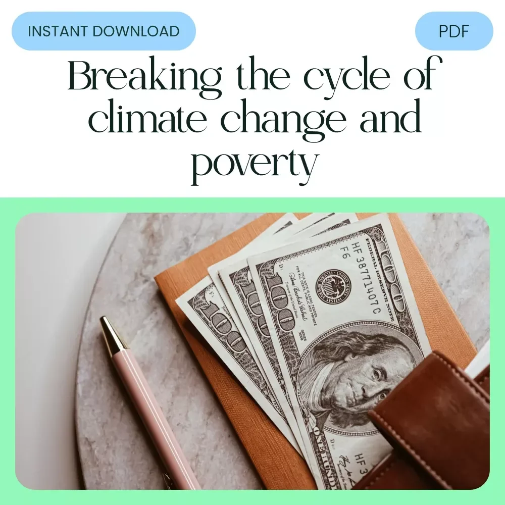 Surviving the Storm: How Climate Change Traps Communities in Poverty - eBook on Climate Change and Poverty