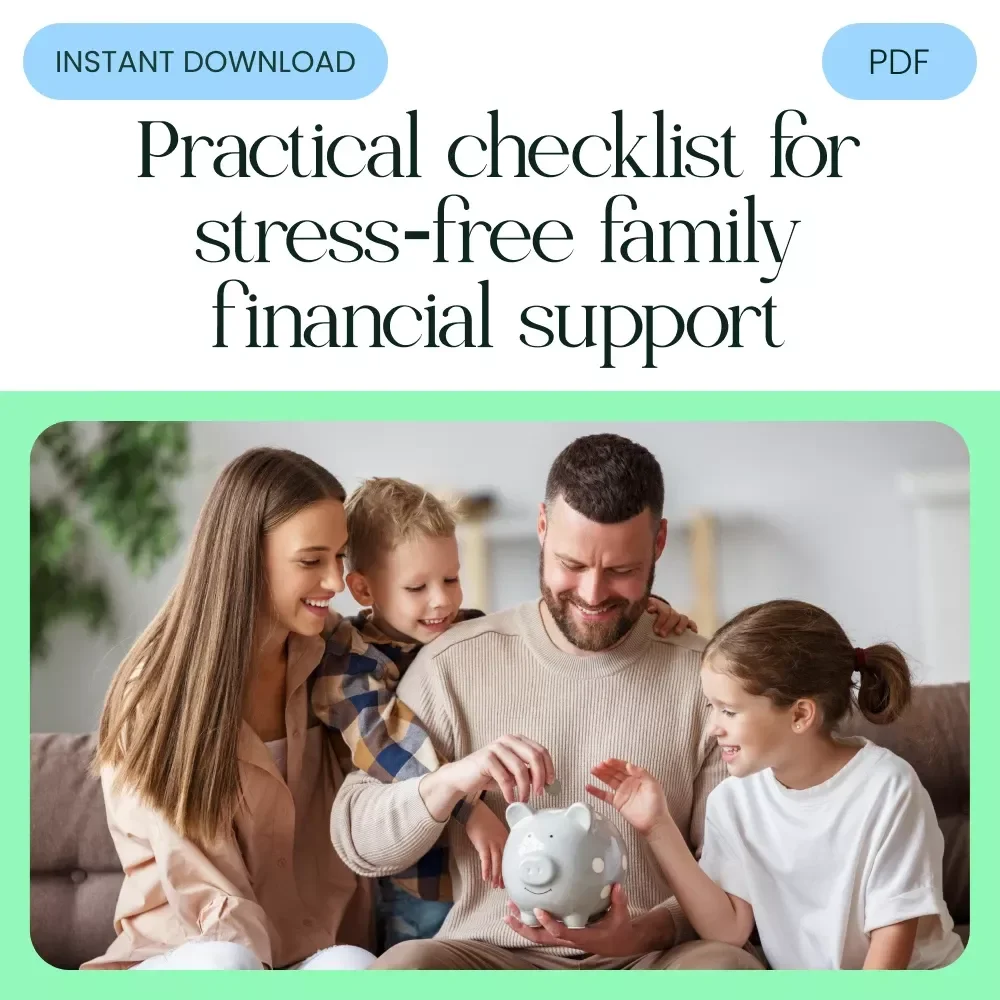 Bank of Mom and Dad Action Plan: Support Without Stress - A Practical Guide for Financial Assistance
