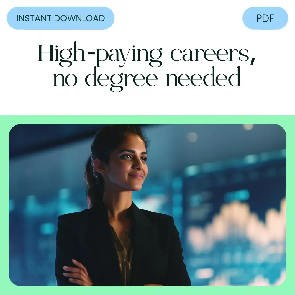 Wealth Without the Diploma: High Paying Careers Without a Degree Guide