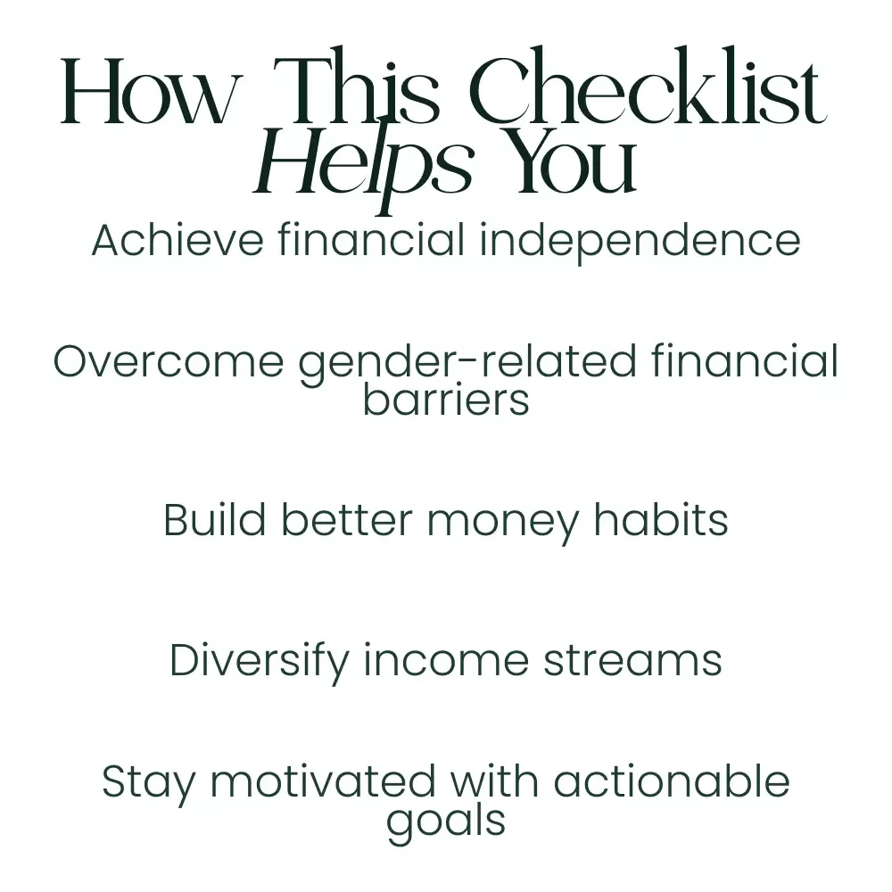A Woman’s Checklist to Beating the Poverty Trap – Empower Your Financial Future