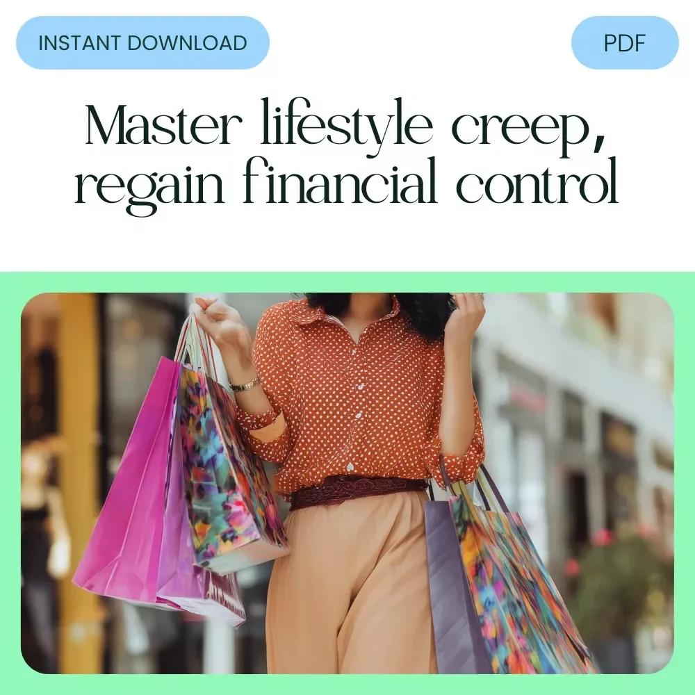 The Hidden Cost of Success: How Lifestyle Creep Affects Your Finances and Well-Being eBook - A Guide to Regaining Control
