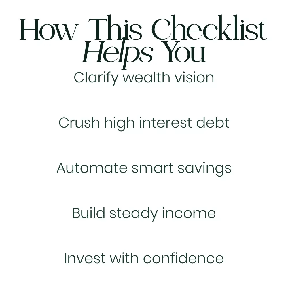 Break Free from the Fake Rich Checklist | Fake Rich Mindset Reset & Real Wealth Building Digital Download