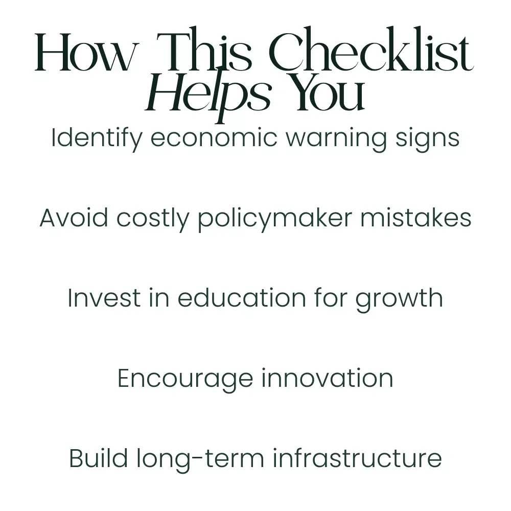 Escape the Middle Income Trap: Action-Packed Checklist - Break Free from the Middle Class with Proven Strategies