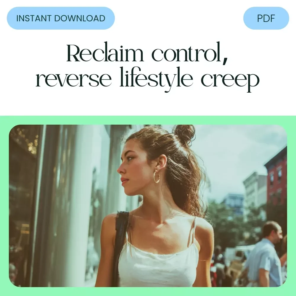 The Cut Reverse Lifestyle Creep: A Guide to Smarter Spending & Sustainable Wealth Building