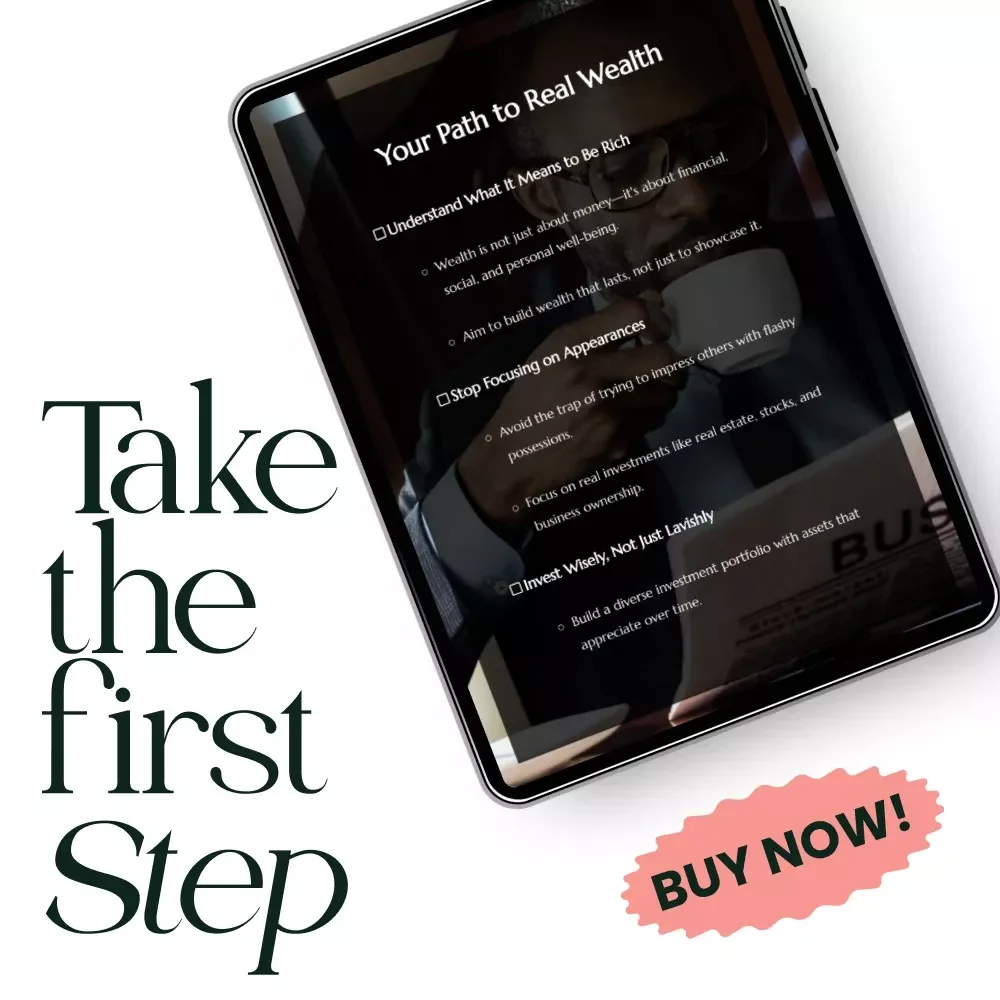 Your Path to Real Wealth: Your Guide to Building True Financial Freedom (Fake Rich vs Real Rich)