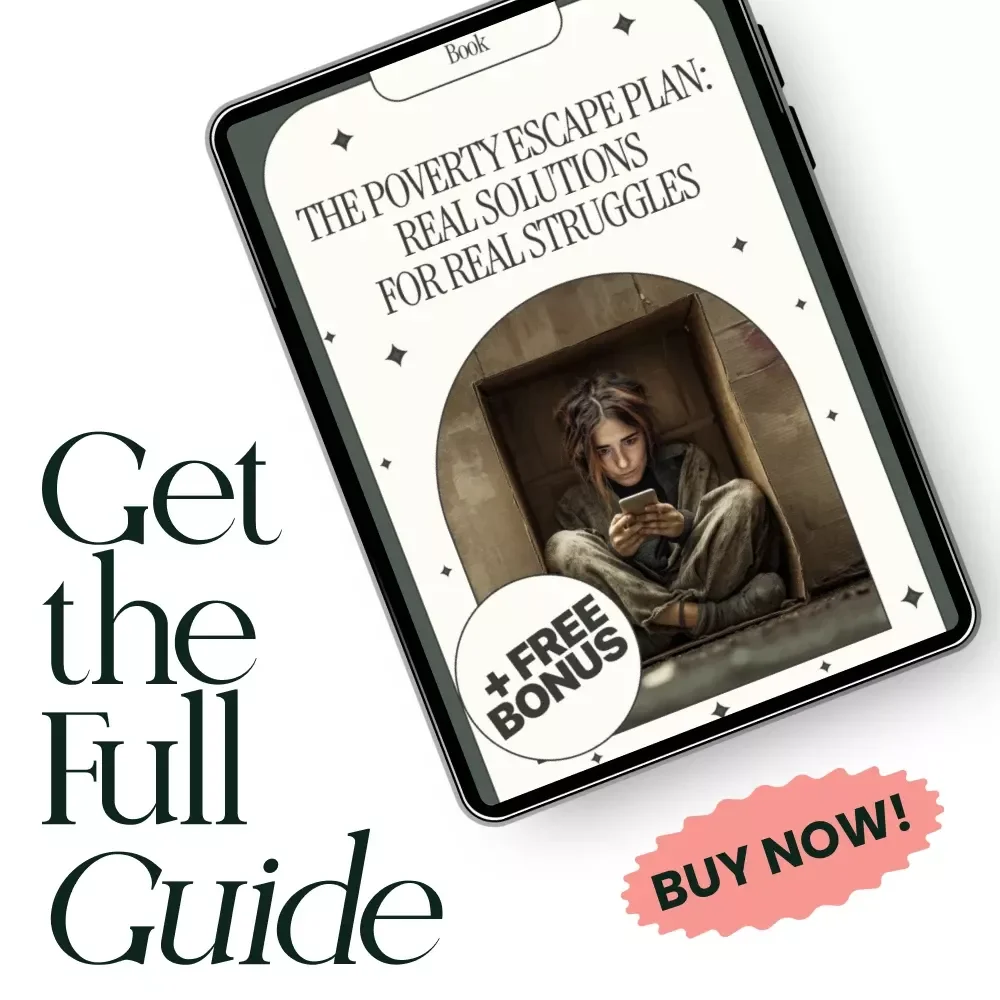 The Poverty Escape Plan: Real Solutions for Real Struggles | eBook Guide to types of poverty traps, Financial Freedom & Practical Action Plan