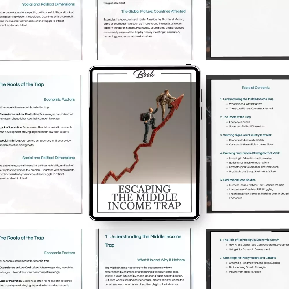 Escaping the Middle Income Trap: A Proven Guide to Breaking Free and Achieving Economic Prosperity eBook