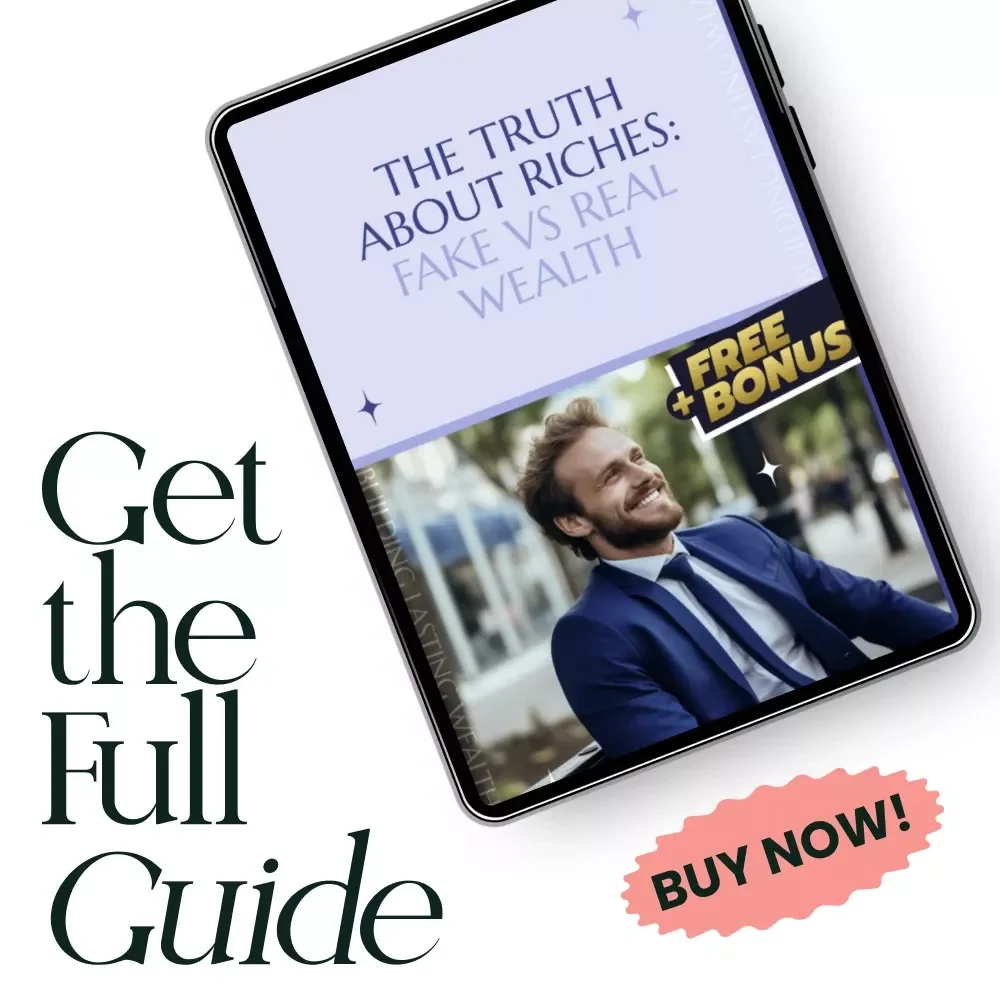 The Truth About Riches: Fake vs Real Wealth - A Digital Guide to Identifying True Wealth