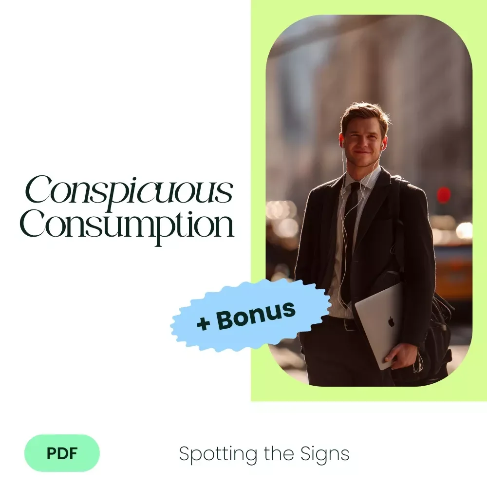 Spotting the Signs of Conspicuous Consumption - Digital Guide to Understanding Status Symbols, Flashy Purchases, and Social Trends