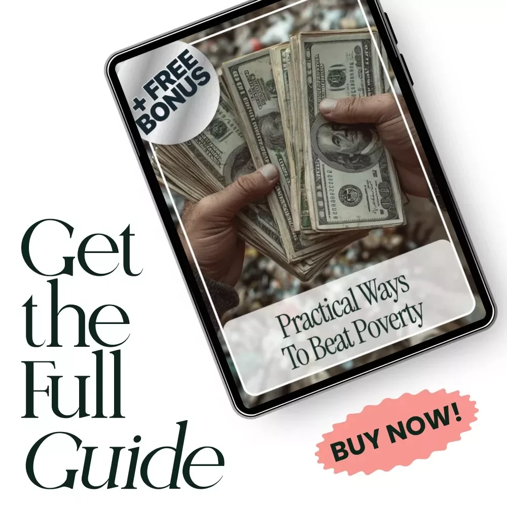 Practical Ways to Beat Poverty – A Step-by-Step Guide with Possible Strategies to Escape the Poverty Trap in Future | Budgeting, Side Hustles, Investing & AI Tools eBook Download