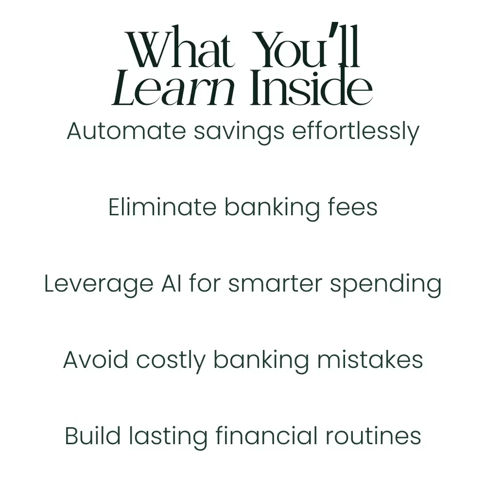 Smart Money Moves: A Step-by-Step Guide to Better Banking Habits