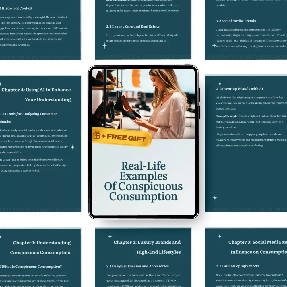 Real-Life Examples of Conspicuous Consumption Guide – Explore Luxury Brands, Social Media Trends, and AI Insights on Conspicuous Consumption Real Life Examples