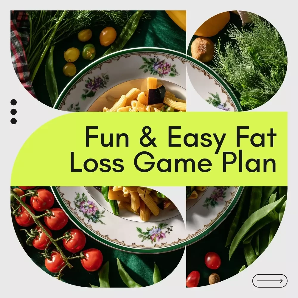 Your Fun & Easy Fat Loss Game Plan Checklist – Simple, Flexible Food Diet to Lose Weight