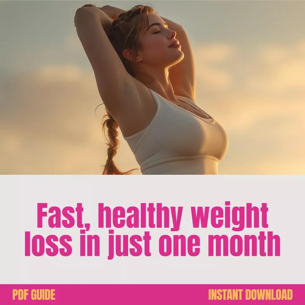 Shed Pounds Smart and Swift with One-Month Roadmap to Healthy Weight Loss - Fast & Healthy Weight Loss eBook