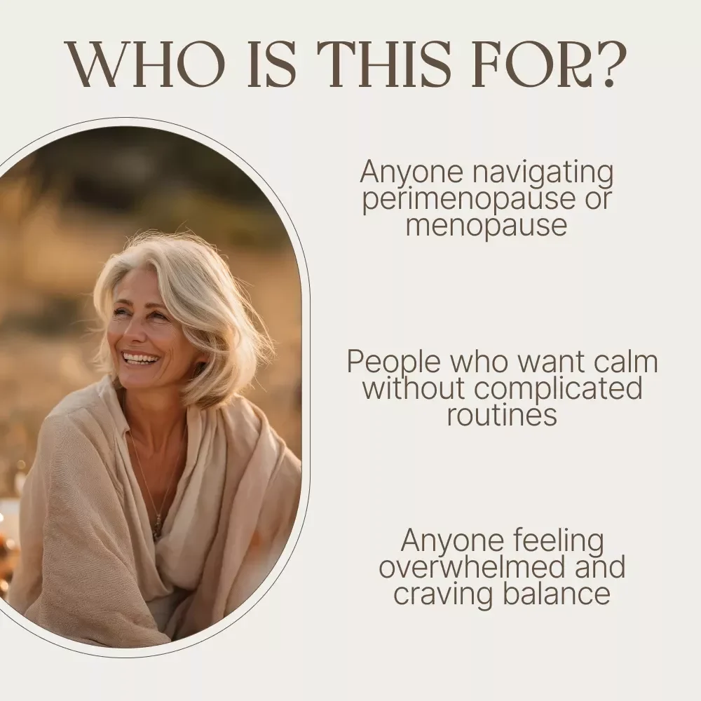 The Menopause Calm & Confidence Checklist – Printable Menopause Guide, Relaxation & Self-Care Checklist, Digital Download for Stress Relief & Balance