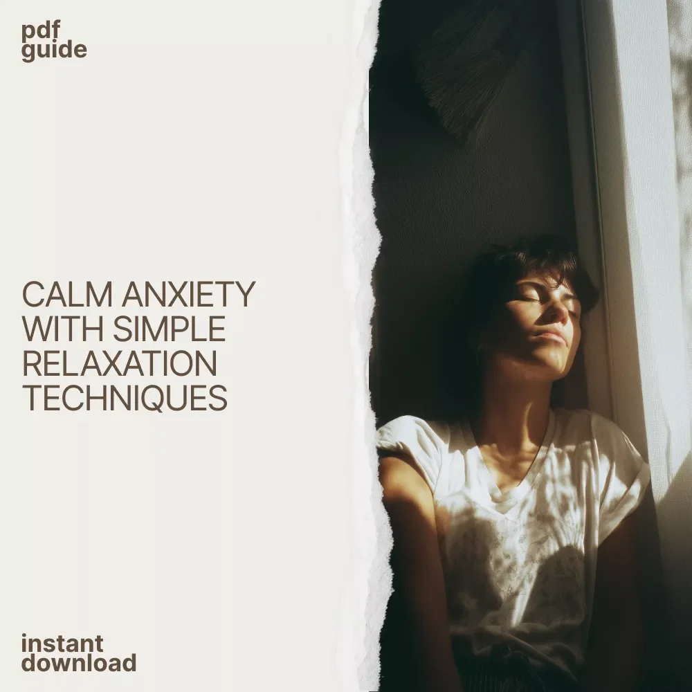 Find Your Calm: Simple Steps to Ease Anxiety and Relax Naturally | Gentle Anxiety Relief Guide | Mindfulness Based Reduction & Relaxation Practices