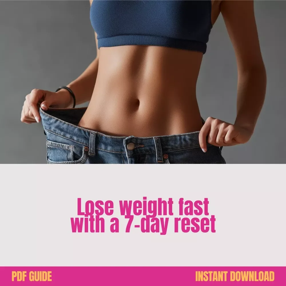 10 Pounds Down: Your Rapid Reset Plan for a Lighter, Leaner You | 7-Day Fat Loss Guide | How to Lose 10 Pounds in a Week Reset