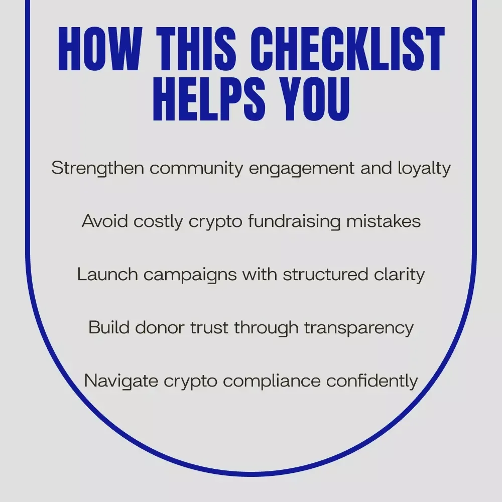 Your Ultimate Crypto Crowdfunding Kickstart Checklist – Crypto Crowdfunding for Social Causes Digital Download Guide for Purpose-Driven Fundraisers & Nonprofits