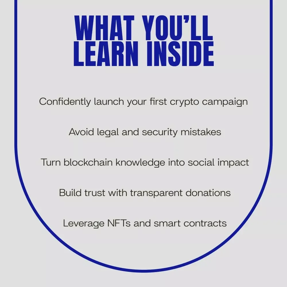Empowering Change Through Blockchain: Crypto Crowdfunding for Social Causes eBook Guide to Launching Impact-Driven Digital Fundraising Campaigns