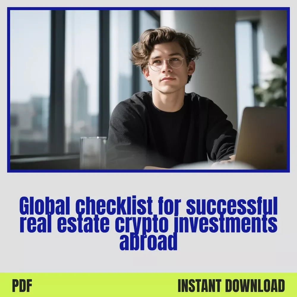 Your Ultimate Checklist for Real Estate Crypto Success Abroad – Real Estate Crypto Investments Abroad Digital Download Guide for Global Property Investors